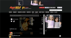 Desktop Screenshot of magic1039fm.com